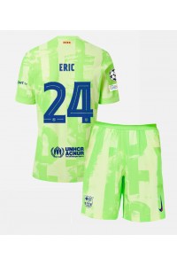 Barcelona Eric Garcia #24 Babyklær Tredje Fotballdrakt til barn 2024-25 Korte ermer (+ Korte bukser)